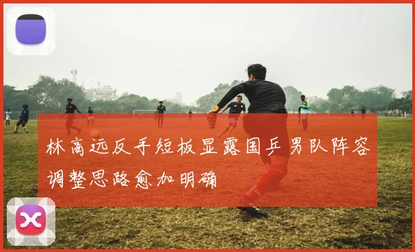 林高远反手短板显露国乒男队阵容调整思路愈加明确